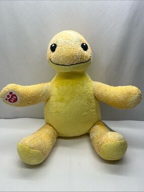 Build-A-Bear Yellow Plush Turtle Toy